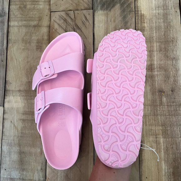 Woman’s Birkenstock Arizona EVA Slide Sandal- Fondant Pink - Picture 5 of 8